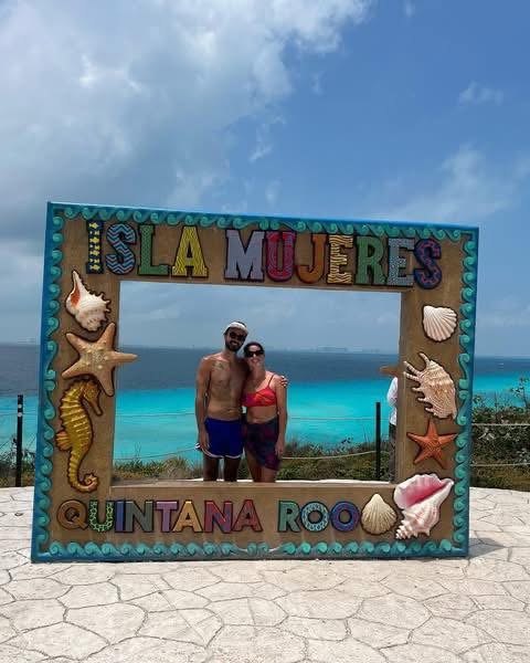Letrero de Isla Mujeres